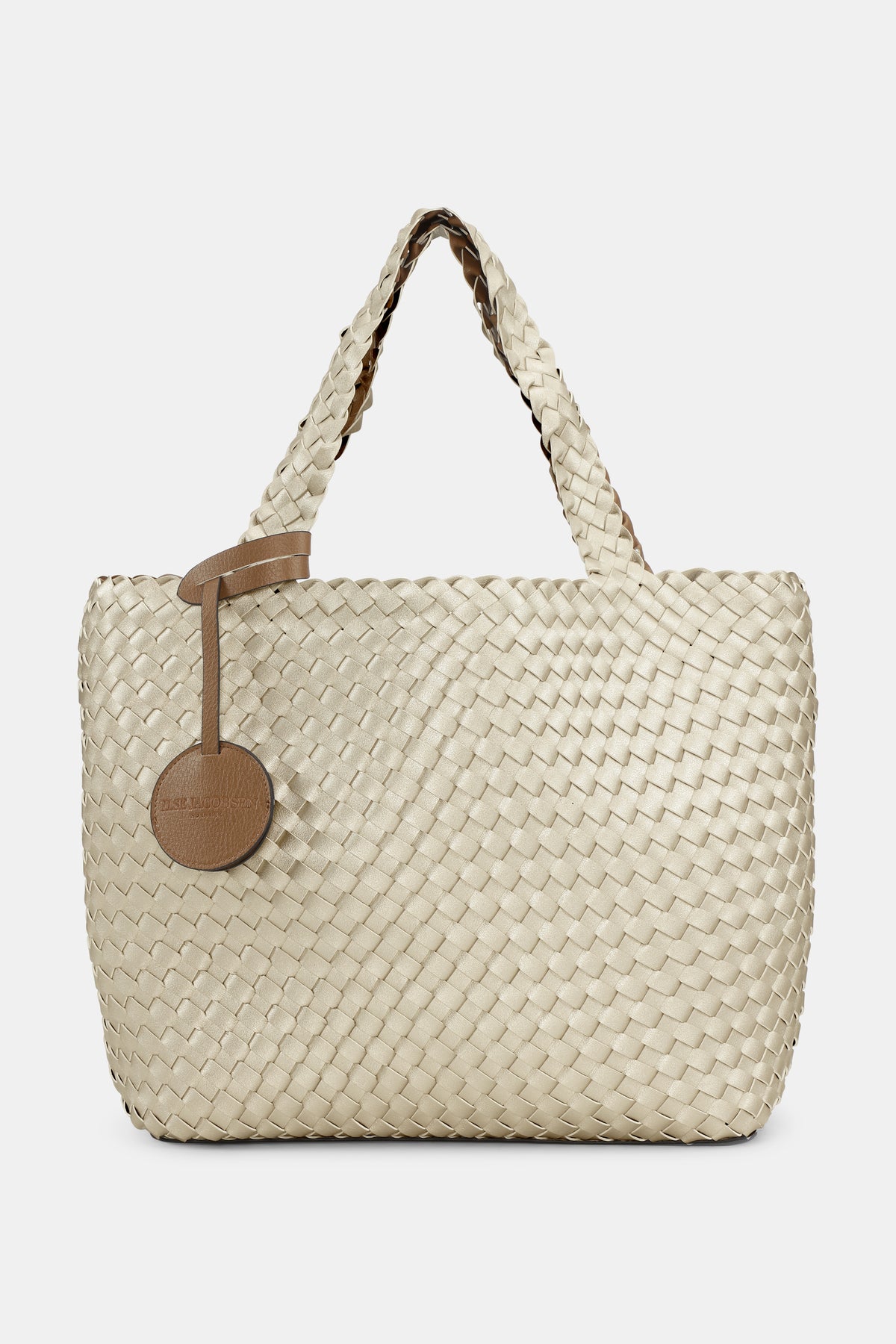 BAG08 GOLDY SAND DOLLAR METALLIC