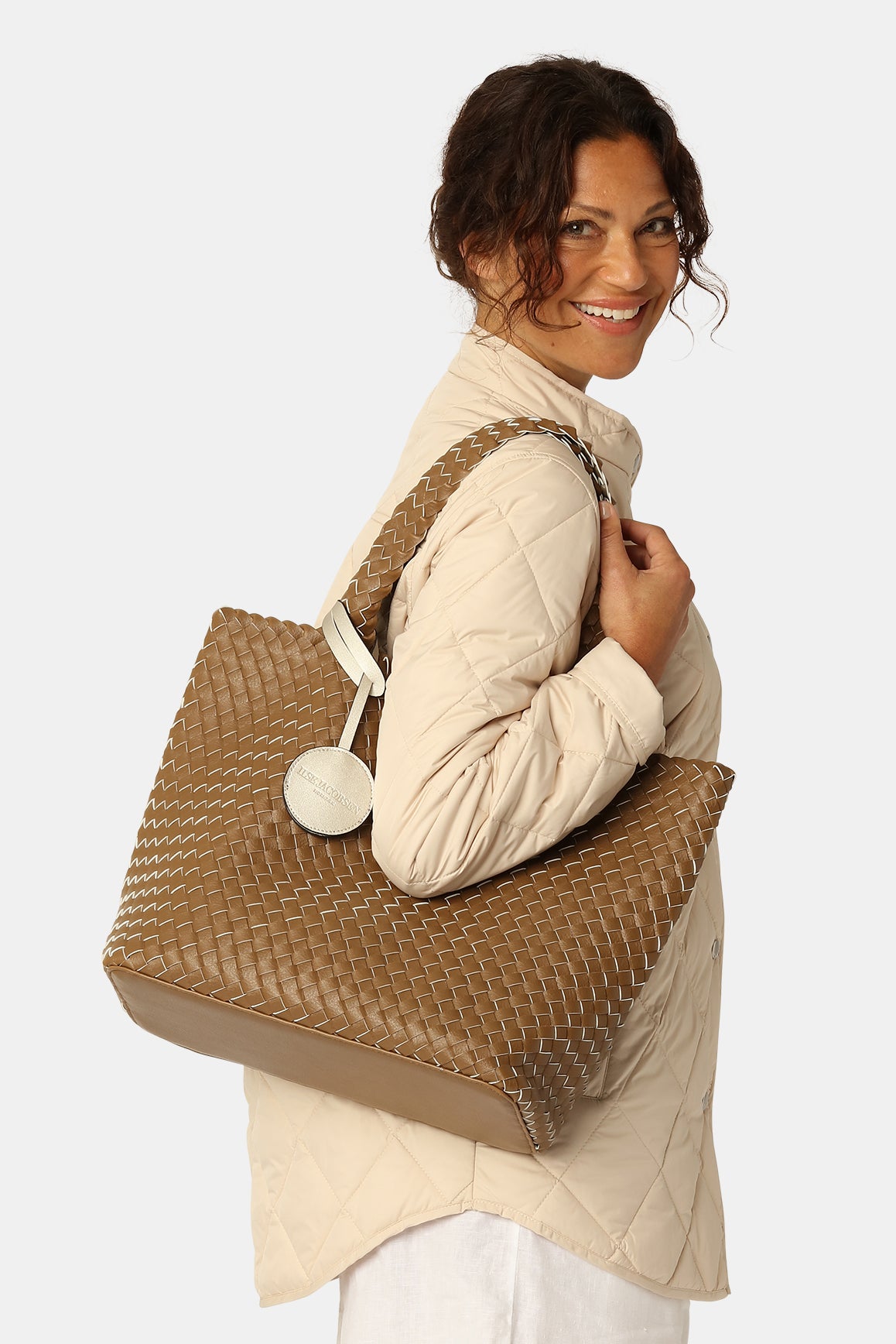 BAG08 GOLDY SAND DOLLAR METALLIC