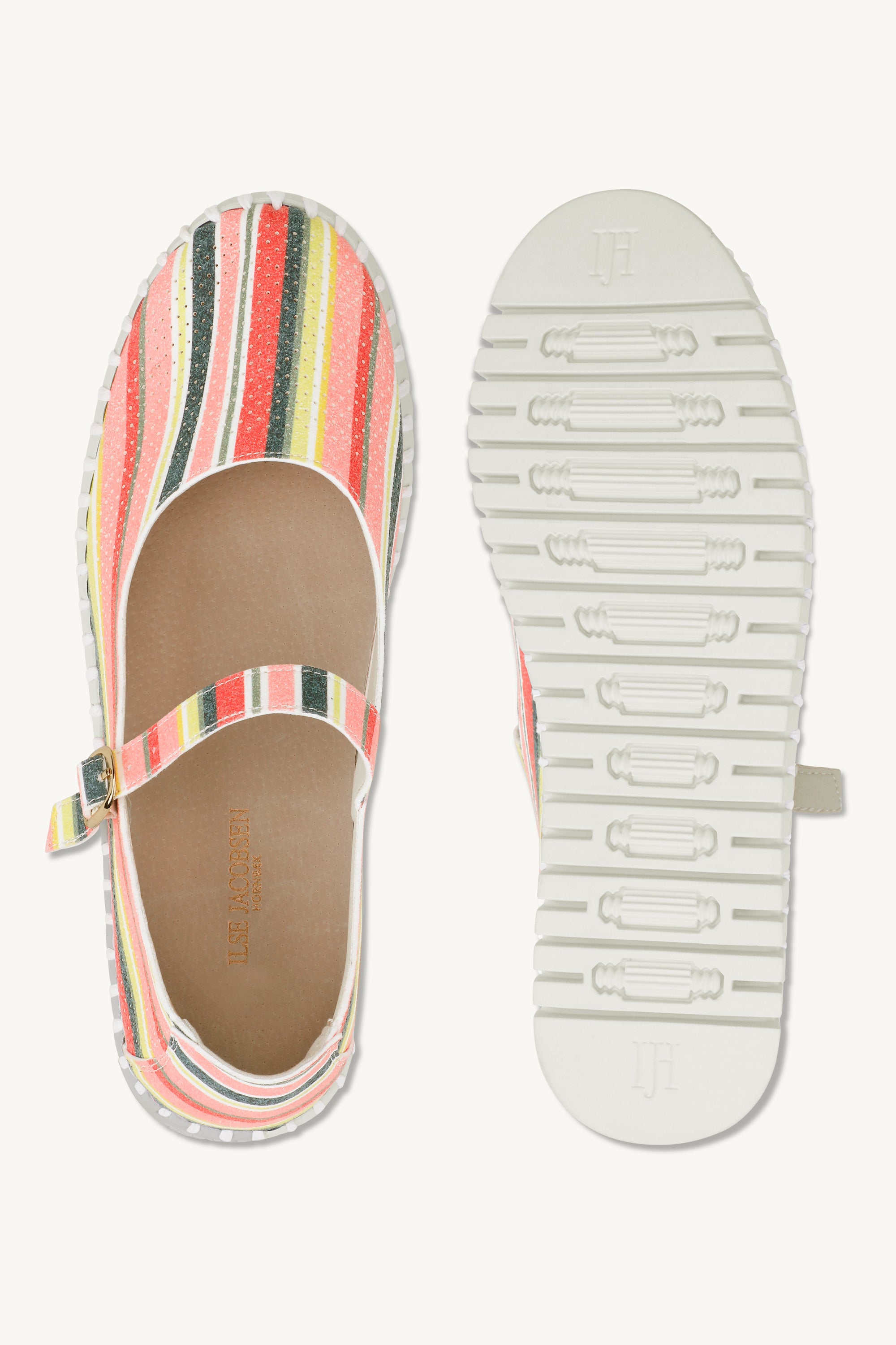 TULIPSTRIPES3995 PEACH BUD WHITE