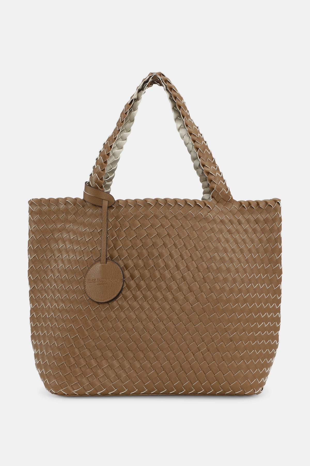 BAG08 GOLDY SAND DOLLAR METALLIC