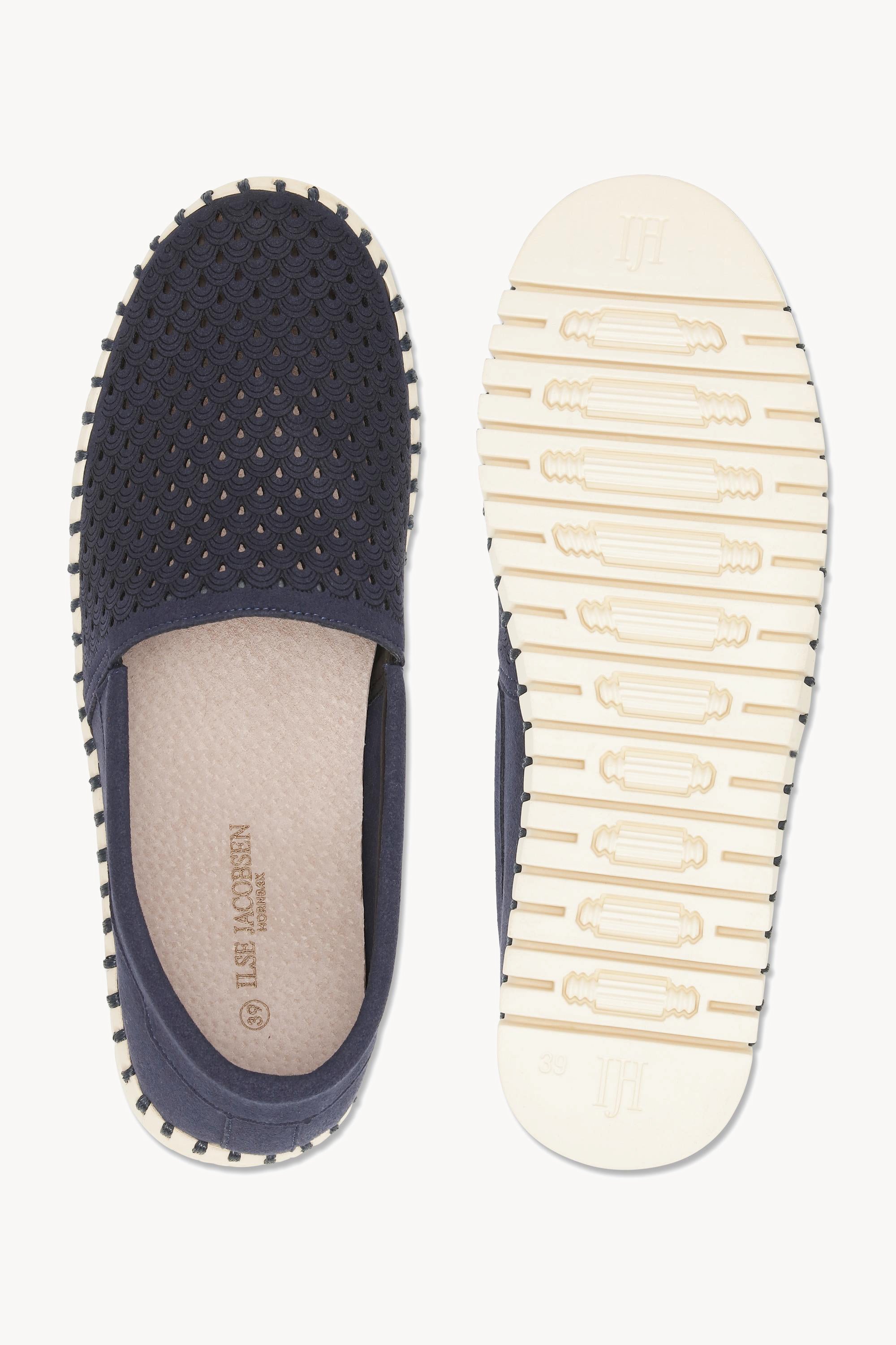 TULIP3483 DARK INDIGO PEARLED IVORY