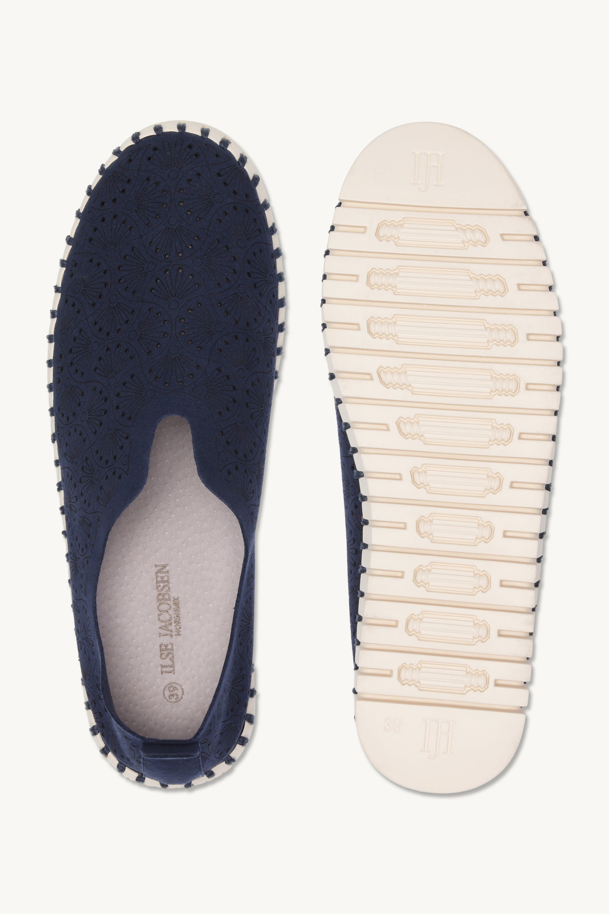 TULIP3485 DARK INDIGO PEARLED IVORY