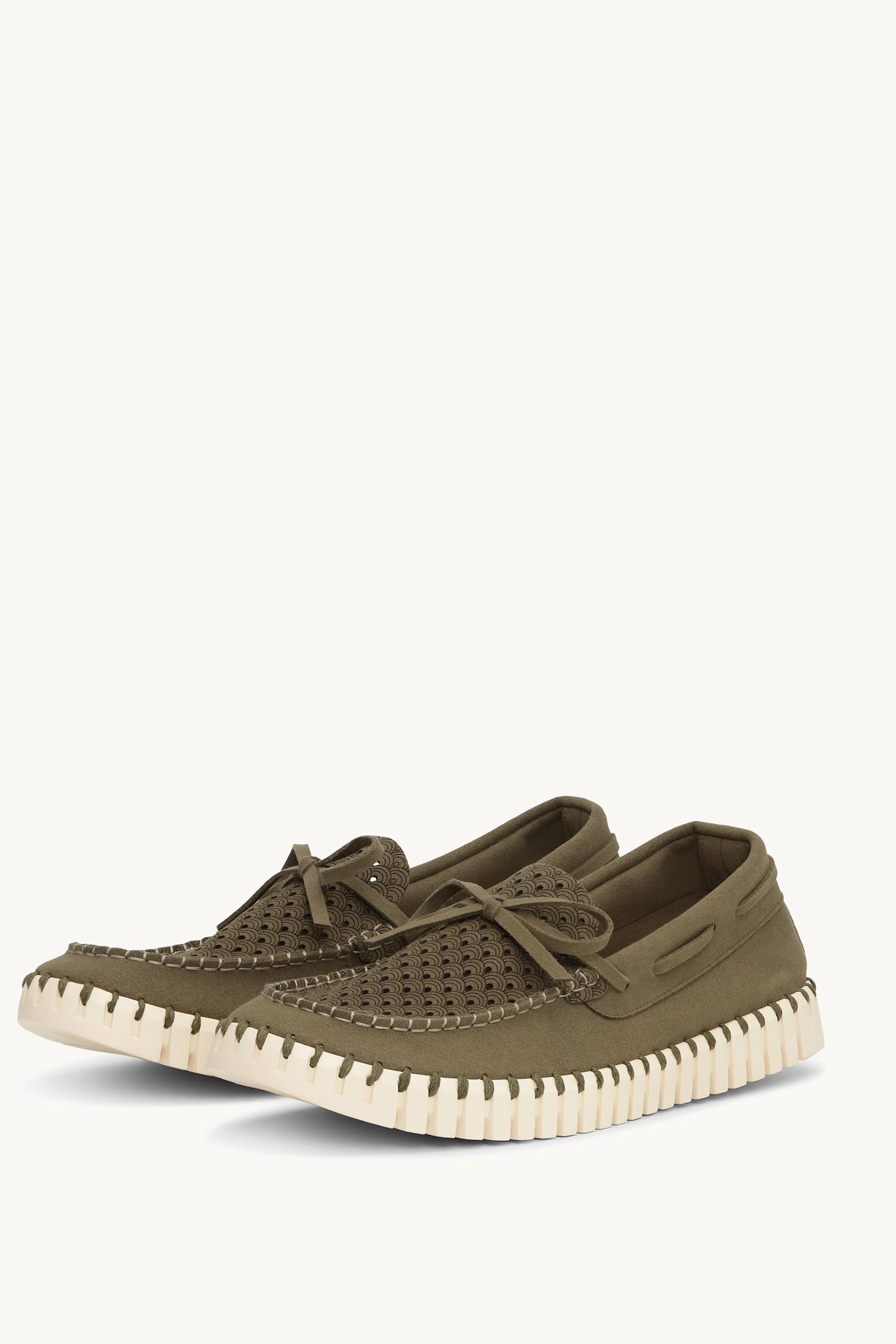 TULIP3488MEN DEEP OLIVE PEARLED IVORY