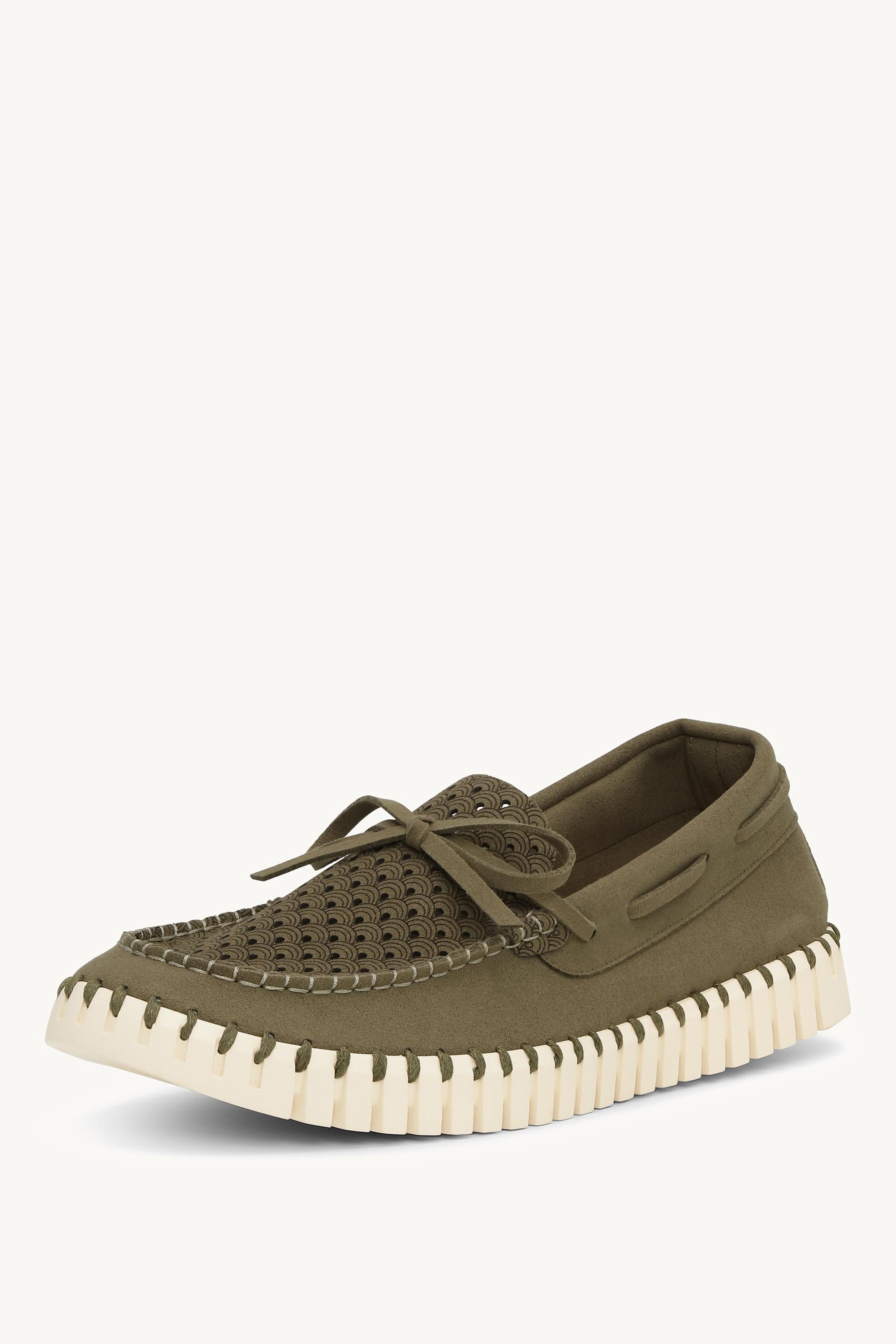 TULIP3488MEN DEEP OLIVE PEARLED IVORY