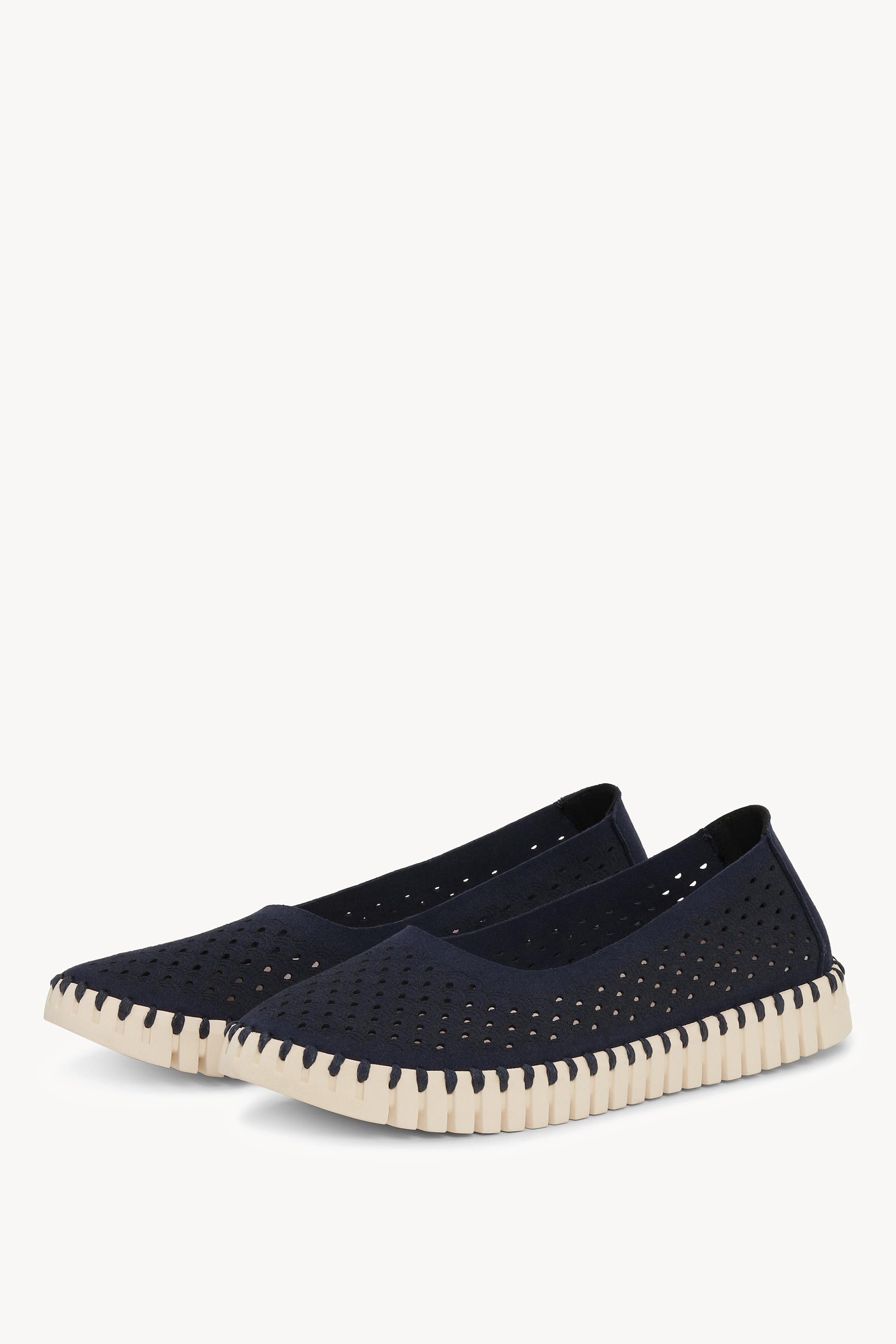 TULIP3579 DARK INDIGO PEARLED IVORY