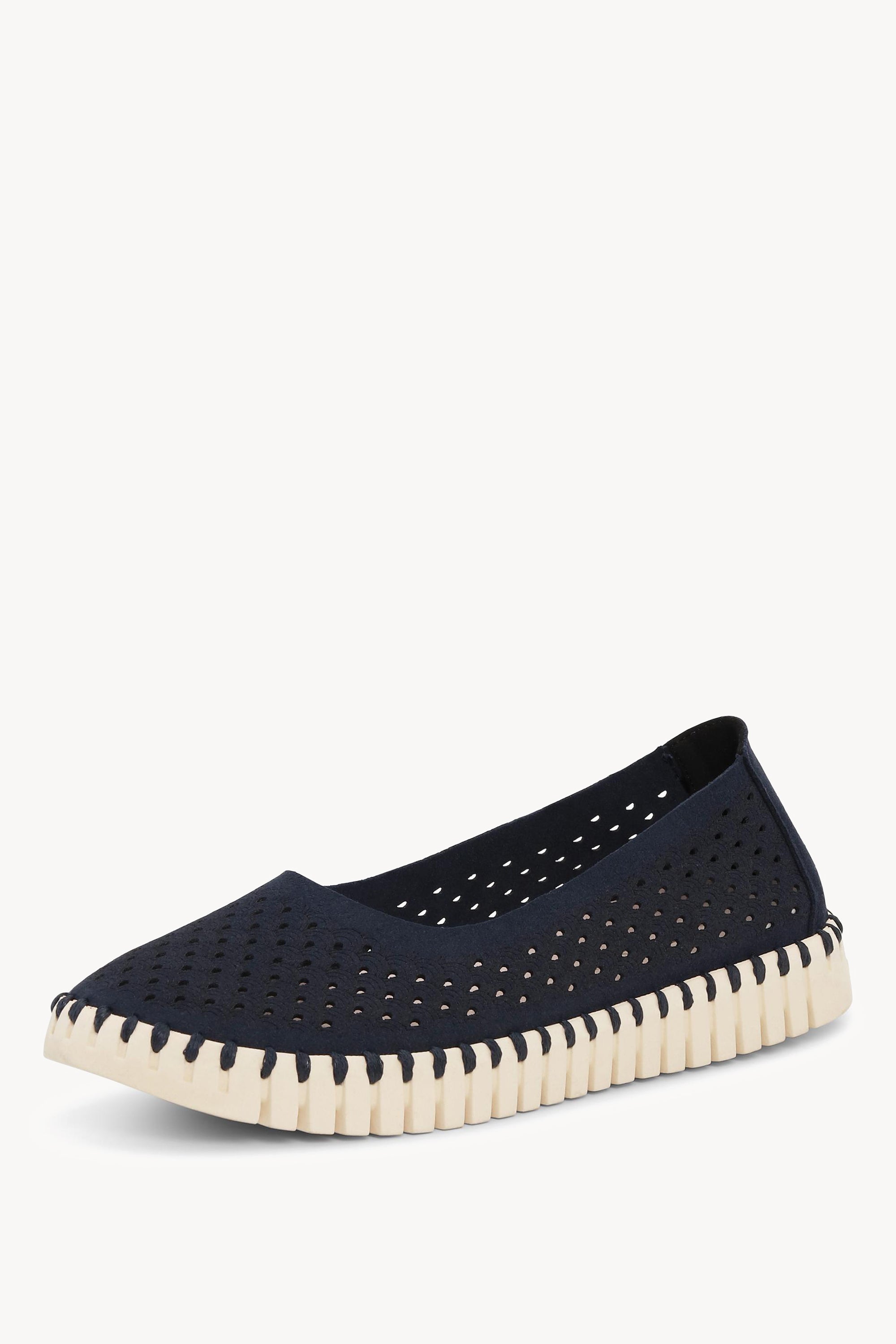 TULIP3579 DARK INDIGO PEARLED IVORY